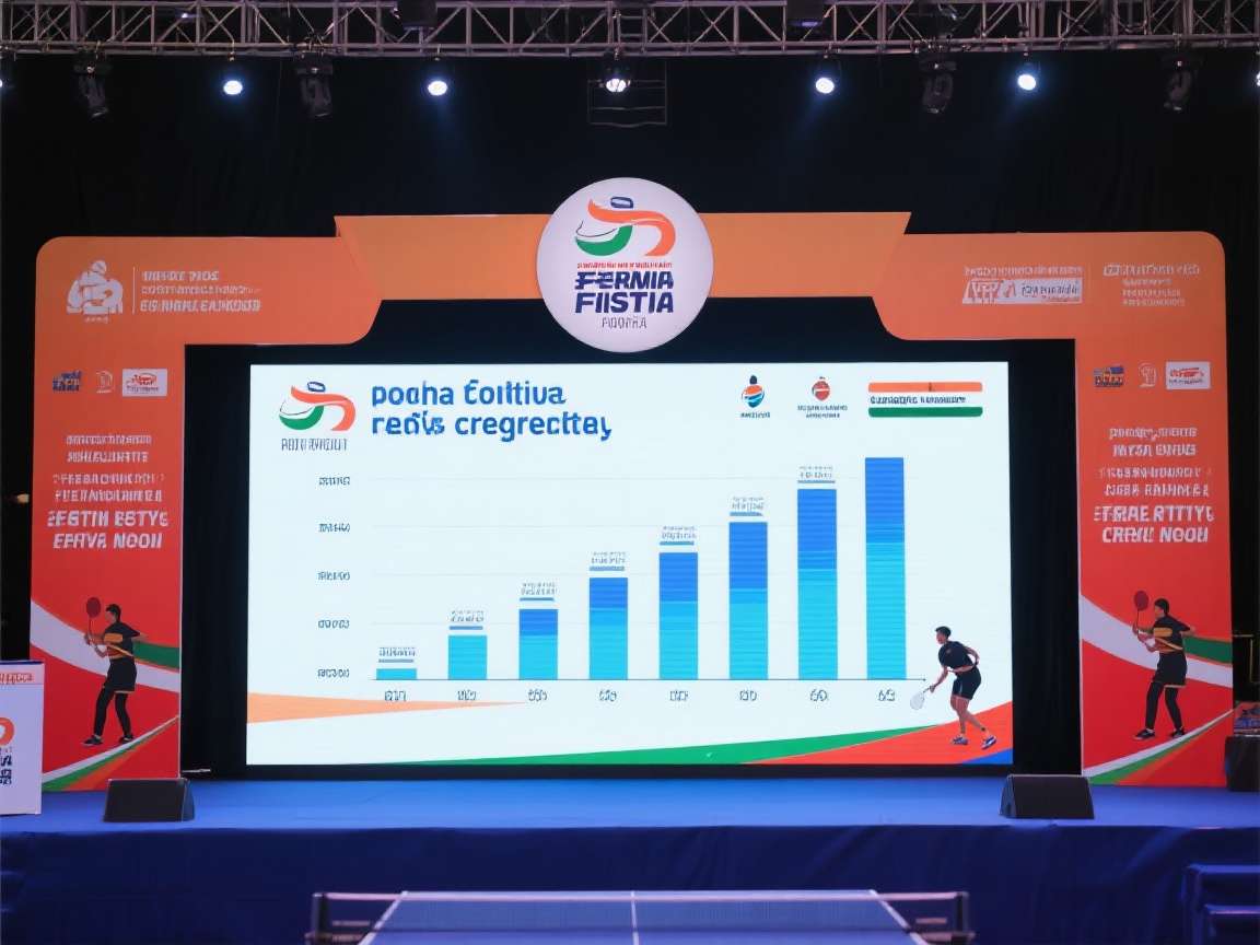 Indian Table Tennis Festival Career Mode Career mode selection screen in Indian Table Tennis Festival